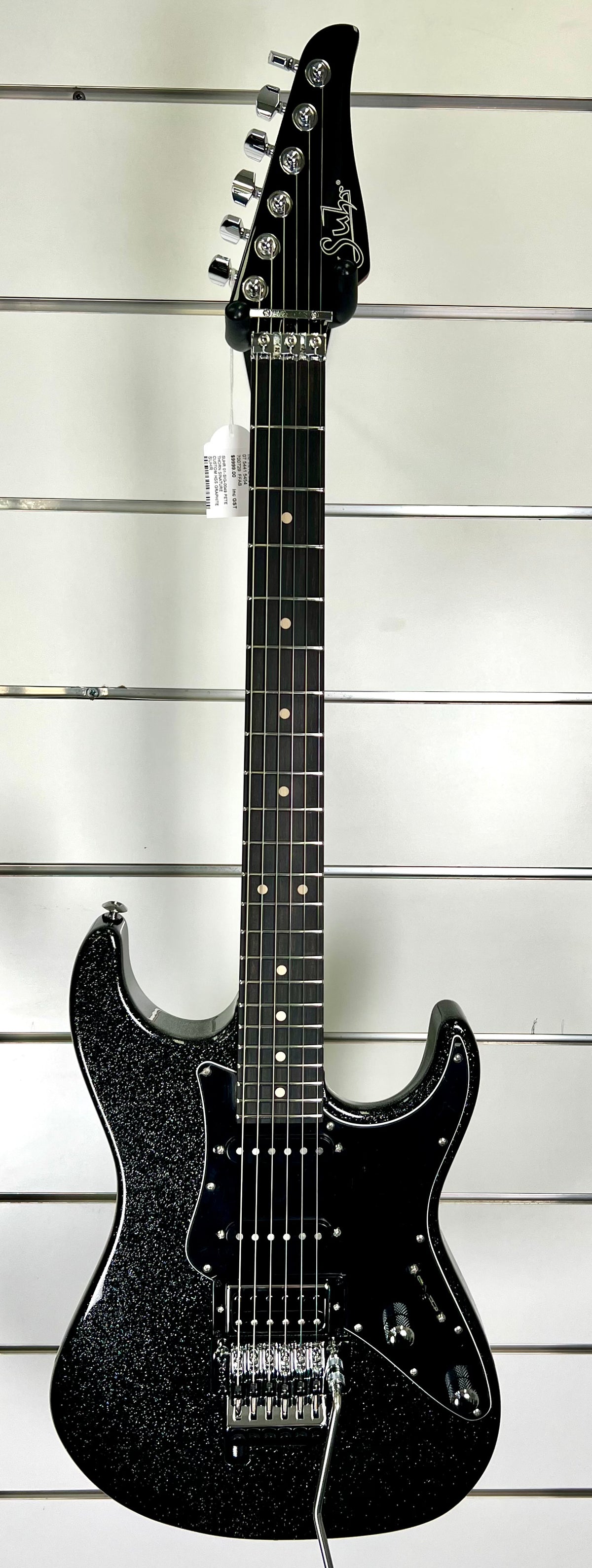 Suhr Pete Thorn Custom HSS - FU Tone Floyd Rose- Graphite Metallic (01-SIG-0049) In Hard Case-Suhr-Infinite Music
