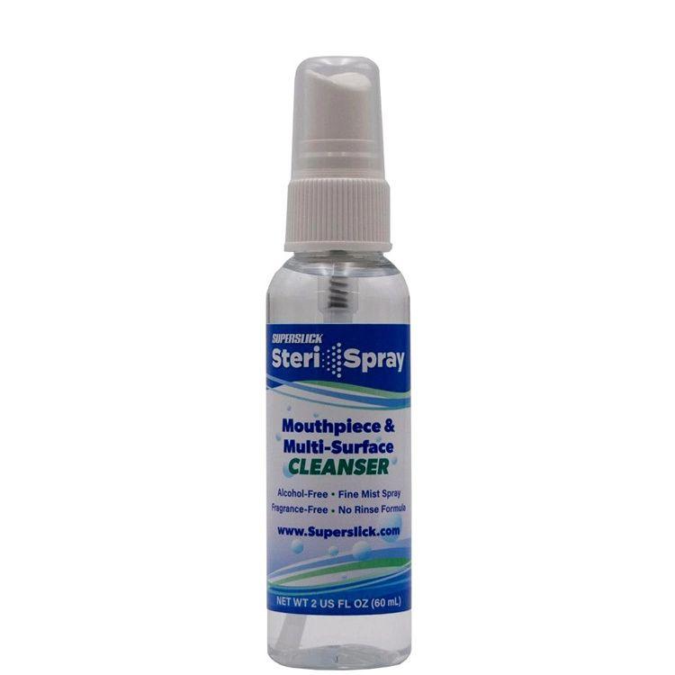 Superslick Steri-Spray Mouthpiece and Multi Surface Cleanser - 60ml-Superslick-Infinite Music