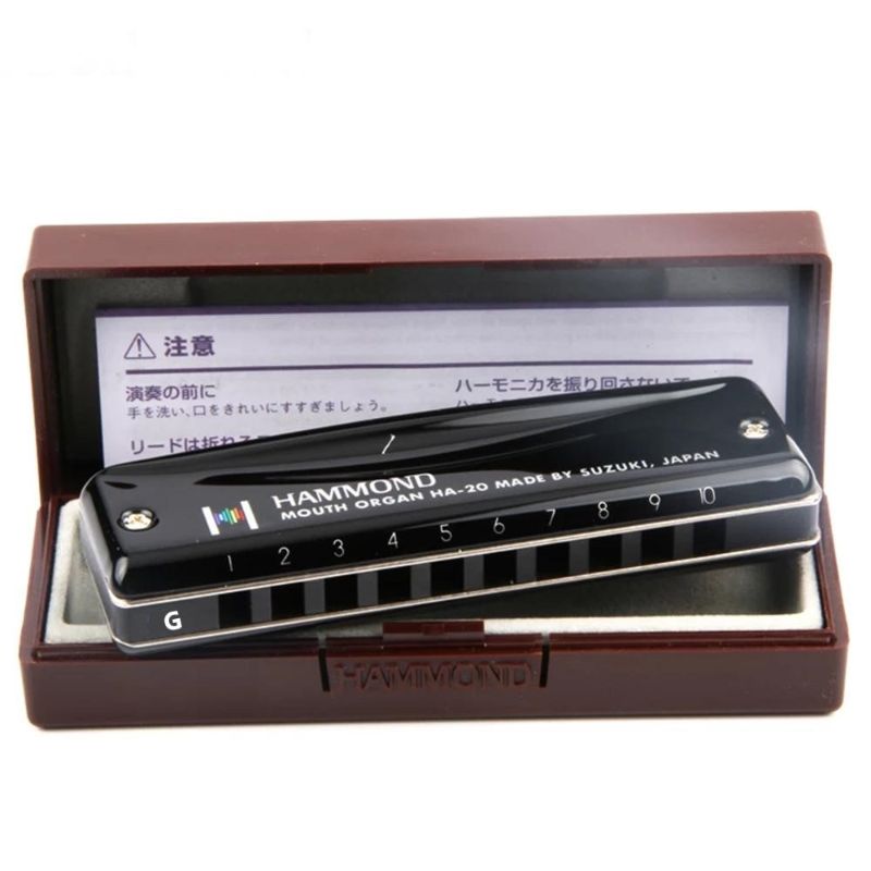 Suzuki Hammond Promaster Harmonica - Key of G-Suzuki-Infinite Music
