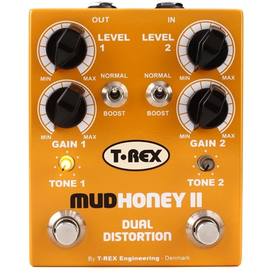 T-Rex Mudhoney II Dual Distortion Pedal-T-Rex-Infinite Music
