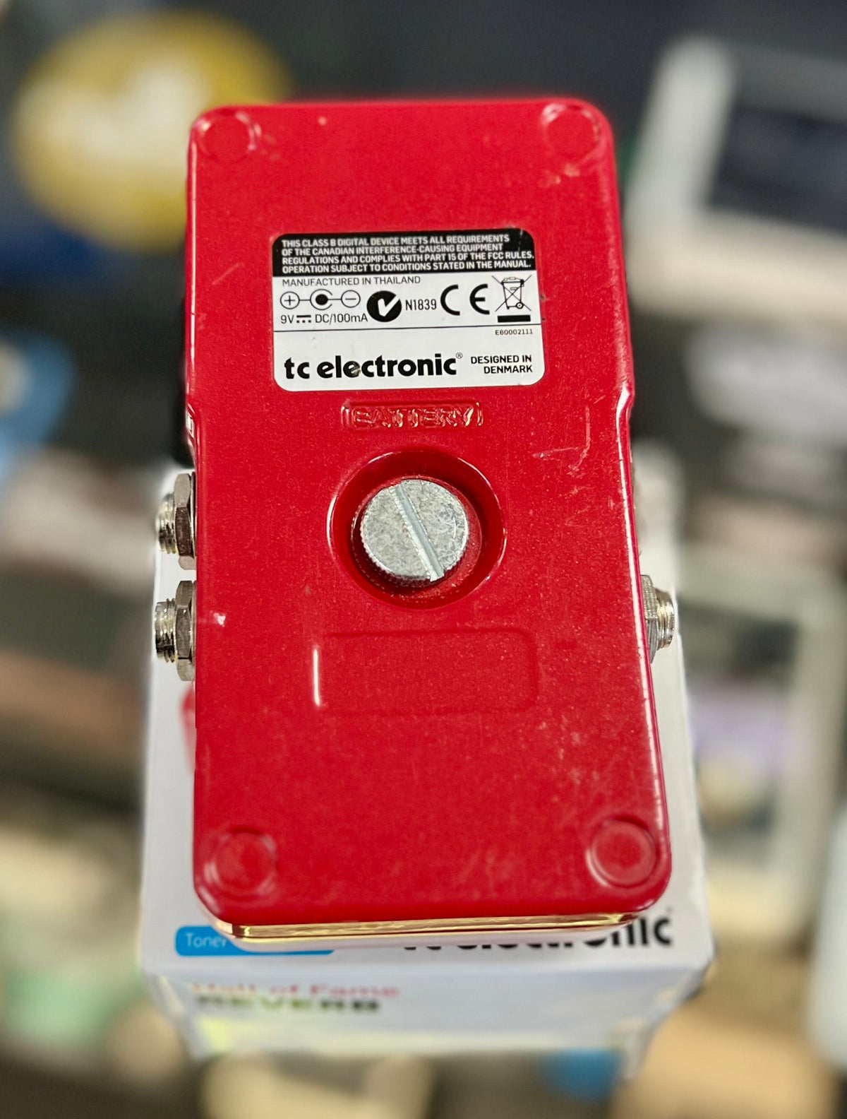 TC Electronic Hall Of Fame V1 Reverb Pedal w/ Box ( Pre Owned)-TC Electronic-Infinite Music