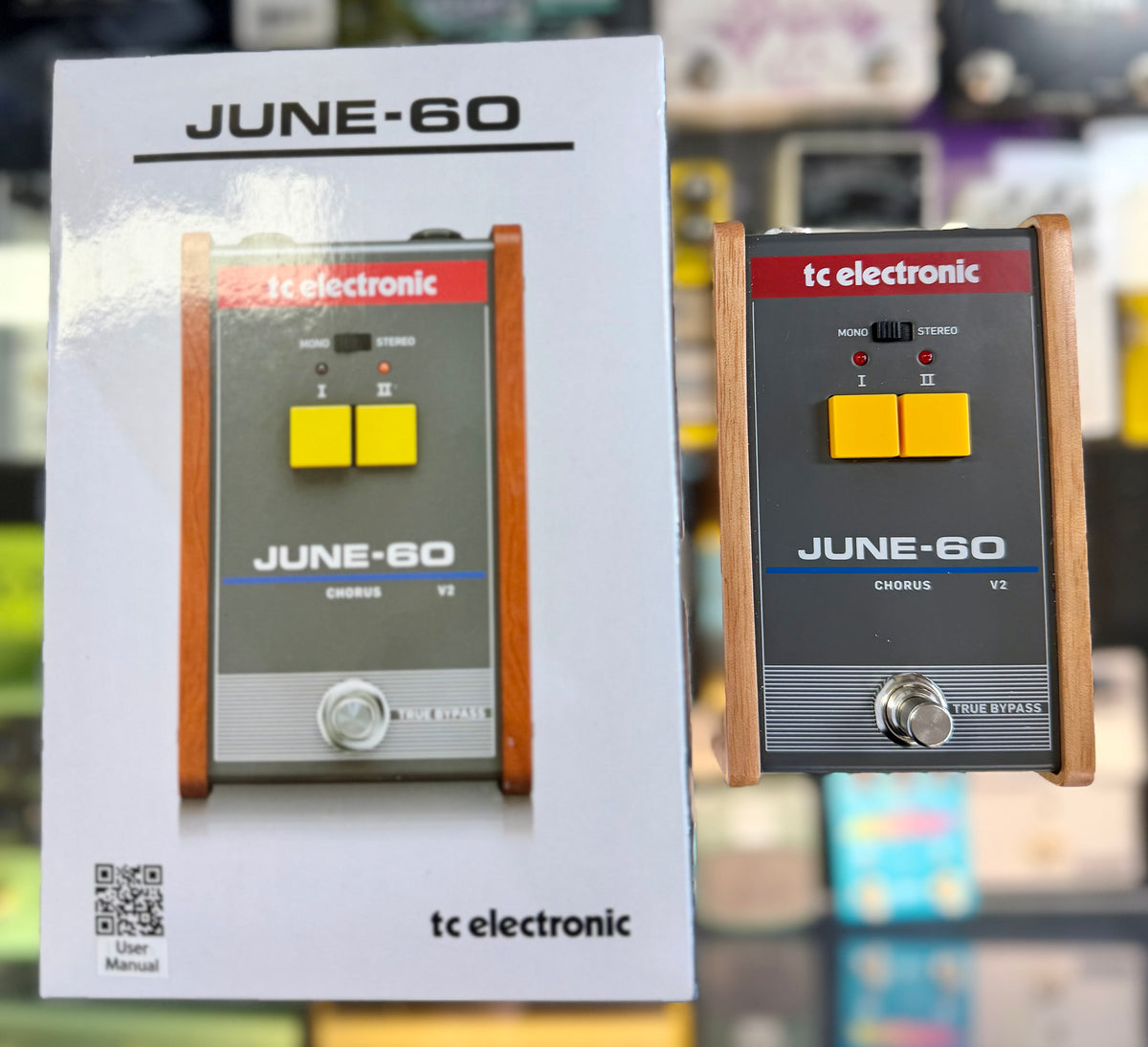 TC Electronic June 60 V2 Stereo Chorus ( Pre Owned ) ... In Box-TC Electronic-Infinite Music