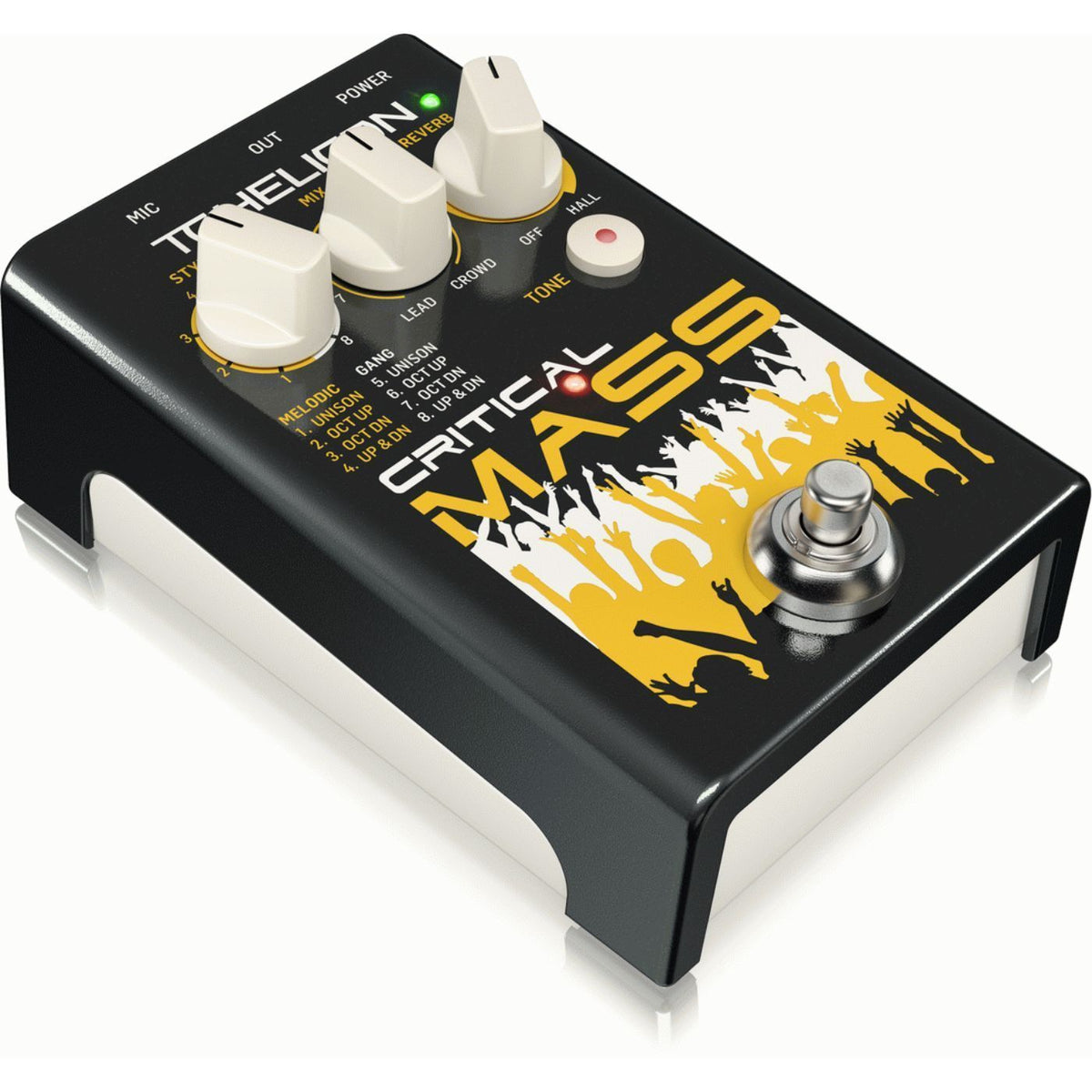 TC Helicon Critical Mass Vocal Pedal-TC Helicon-Infinite Music