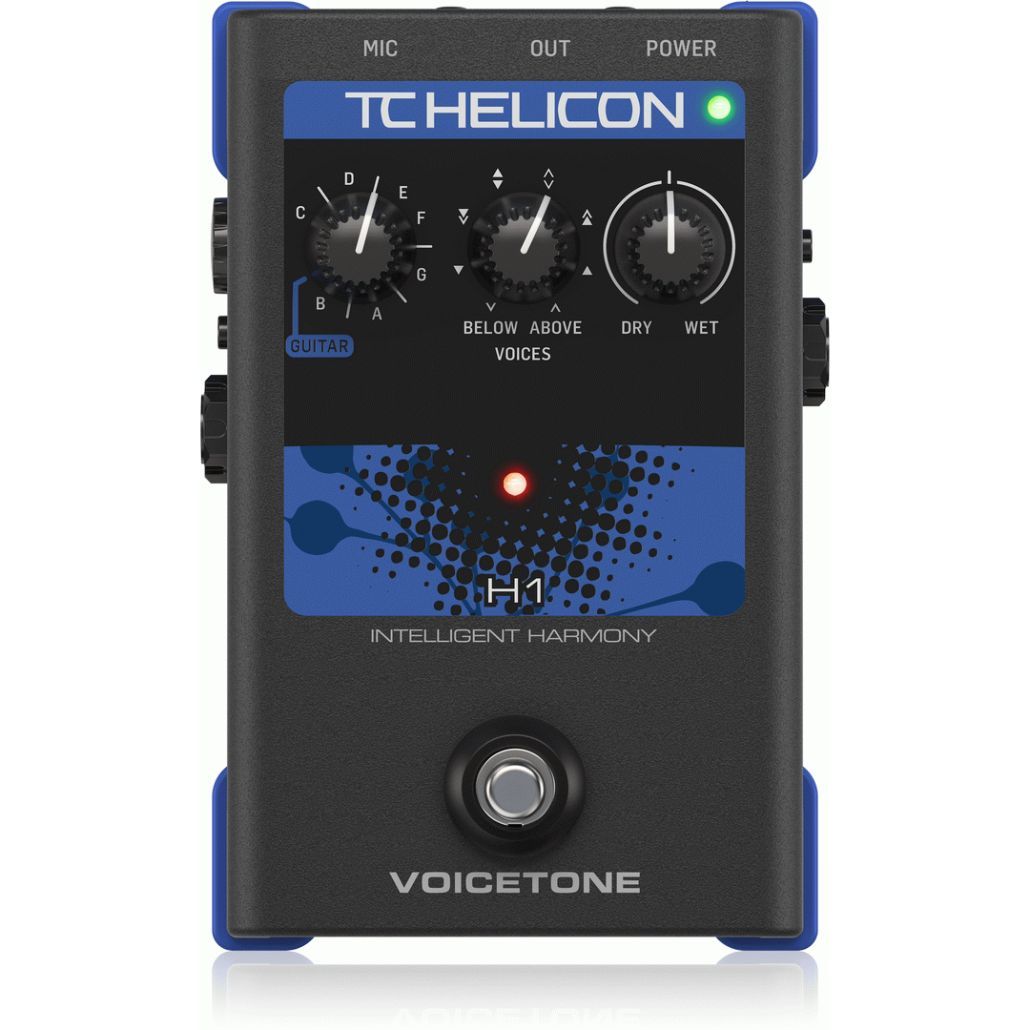 TC Helicon VoiceTone H1 Intelligent Harmony Pedal-TC Helicon-Infinite Music