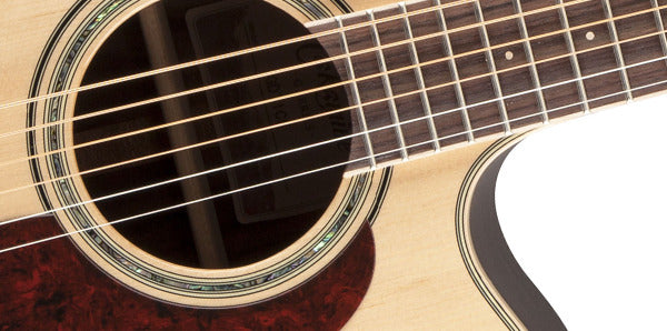 Takamine G70 Series Dreadnought AC/EL Guitar with Cutaway in Natural Gloss Finish