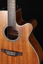 Takamine G70 Series NEX AC/EL Guitar with Cutaway in KOA -Natural Gloss Finish ( TGD77KCENAT )