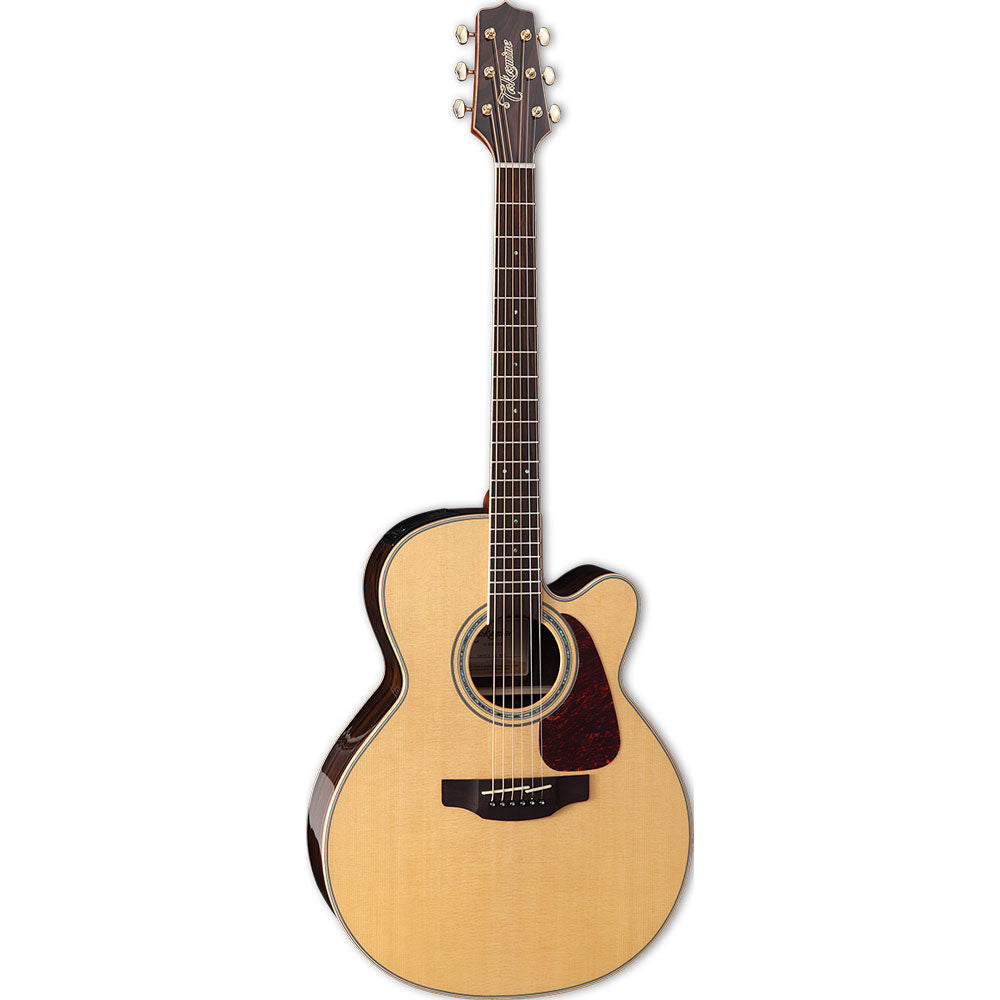 Takamine G90 Series Ziricote NEX AC/EL Guitar with Cutaway in Natural Gloss Finish W/- Deluxe Gig Bag