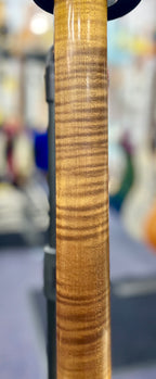 TMG Dover HSS S Style - Olympic White - Flame Maple Neck- RW fingerboard- W/- G&G Hardcase (Pre Owned)-TMG-Infinite Music