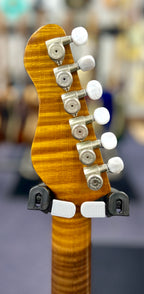 TMG Dover HSS S Style - Olympic White - Flame Maple Neck- RW fingerboard- W/- G&G Hardcase (Pre Owned)-TMG-Infinite Music