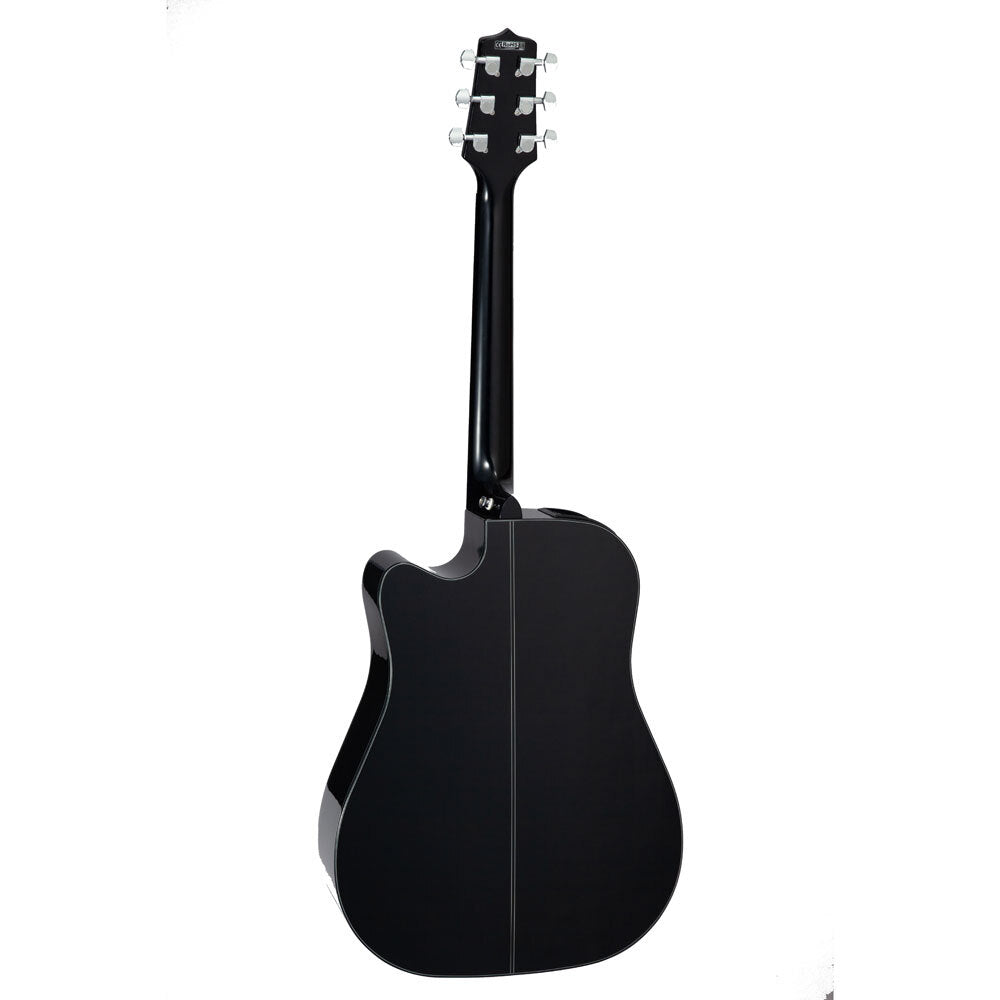 Takamine G30 Series Dreadnought AC/EL Guitar with Cutaway in Black Gloss Finish-Takamine-Infinite Music