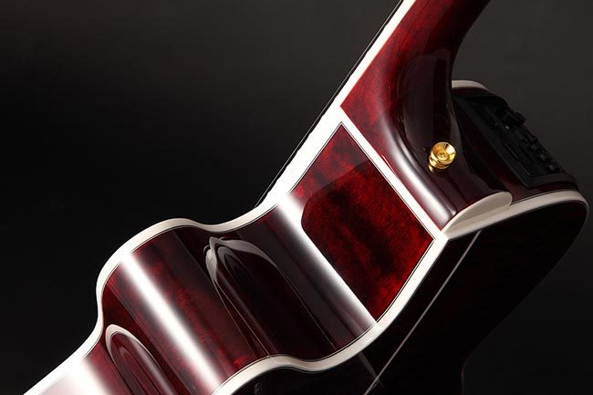 Takamine G70 Series NEX AC/EL Guitar with Cutaway in Wine Red Gloss Finish-Takamine-Infinite Music