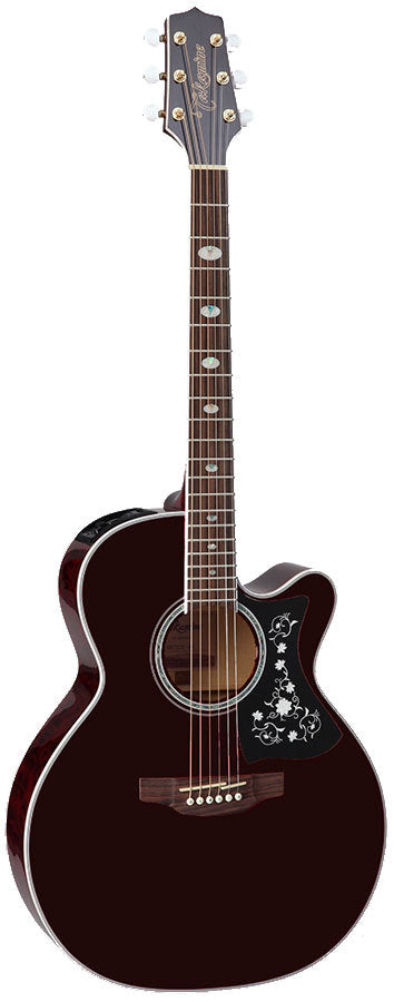 Takamine G70 Series NEX AC/EL Guitar with Cutaway in Wine Red Gloss Finish-Takamine-Infinite Music
