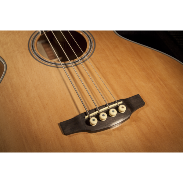 Takamine GB72 Series AC/EL Bass Guitar with Cutaway in Natural Finish-Takamine-Infinite Music