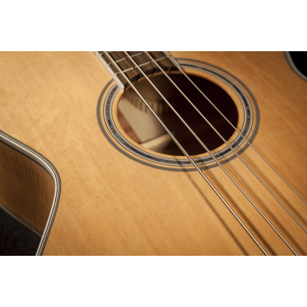 Takamine GB72 Series AC/EL Bass Guitar with Cutaway in Natural Finish-Takamine-Infinite Music