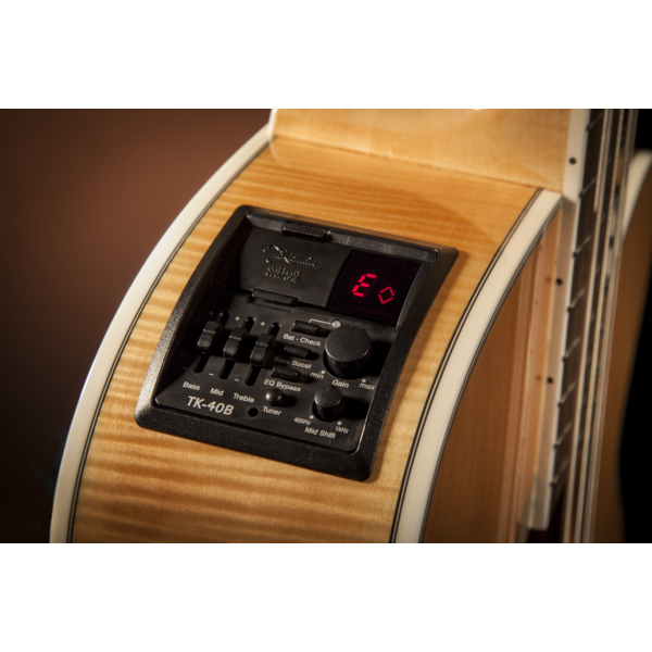 Takamine GB72 Series AC/EL Bass Guitar with Cutaway in Natural Finish-Takamine-Infinite Music