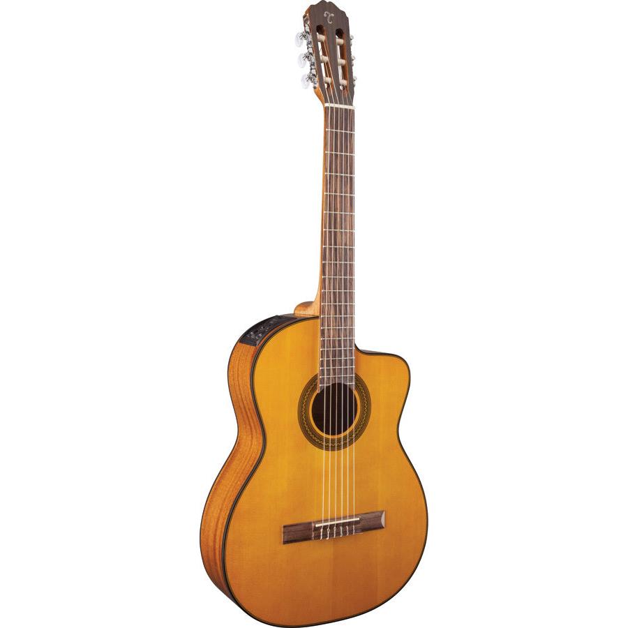 Takamine GC1 Series AC/EL Classical Guitar with Cutaway in Natural Gloss Finish-Takamine-Infinite Music