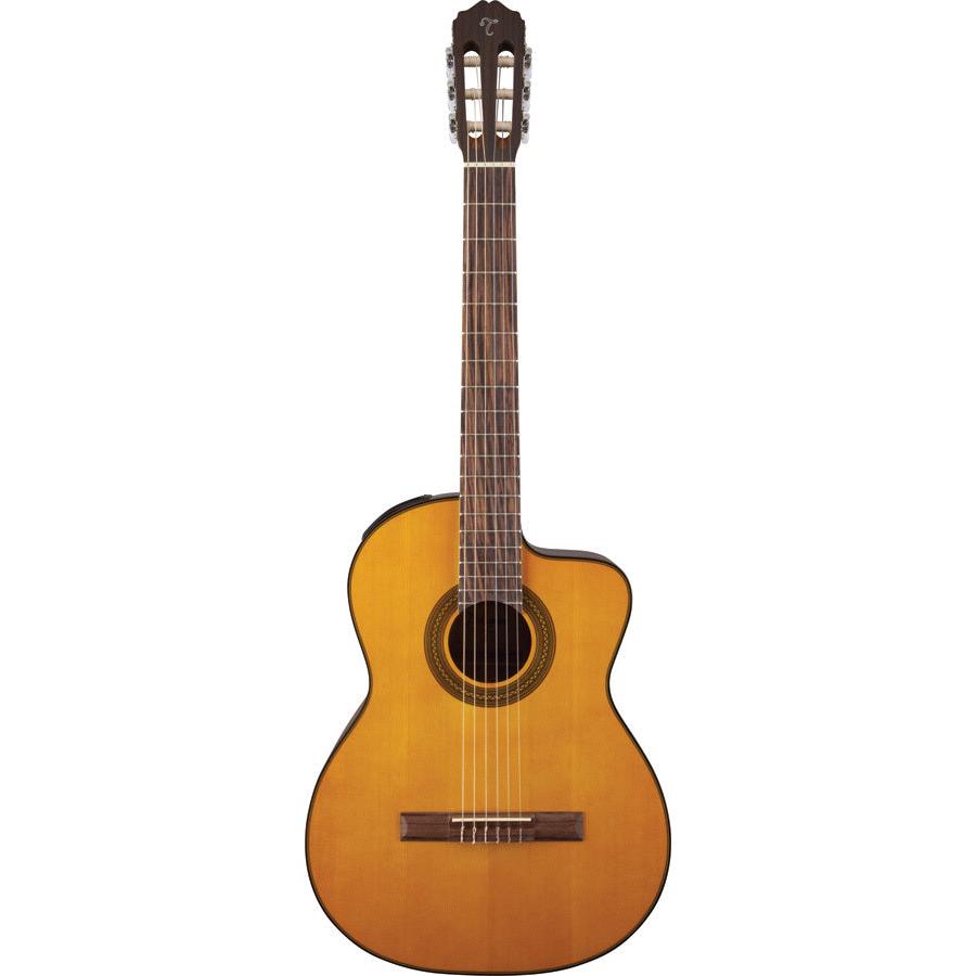 Takamine GC1 Series AC/EL Classical Guitar with Cutaway in Natural Gloss Finish-Takamine-Infinite Music