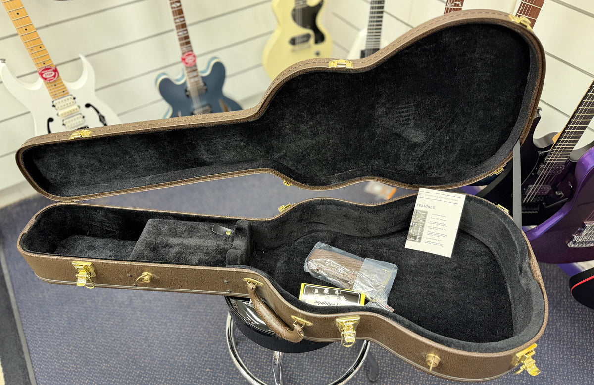 Takamine (Japan) Pro Series 3 New Yorker AC/EL Guitar in Natural Satin Finish W/- Hard Case ( Pre Owned )-Takamine-Infinite Music