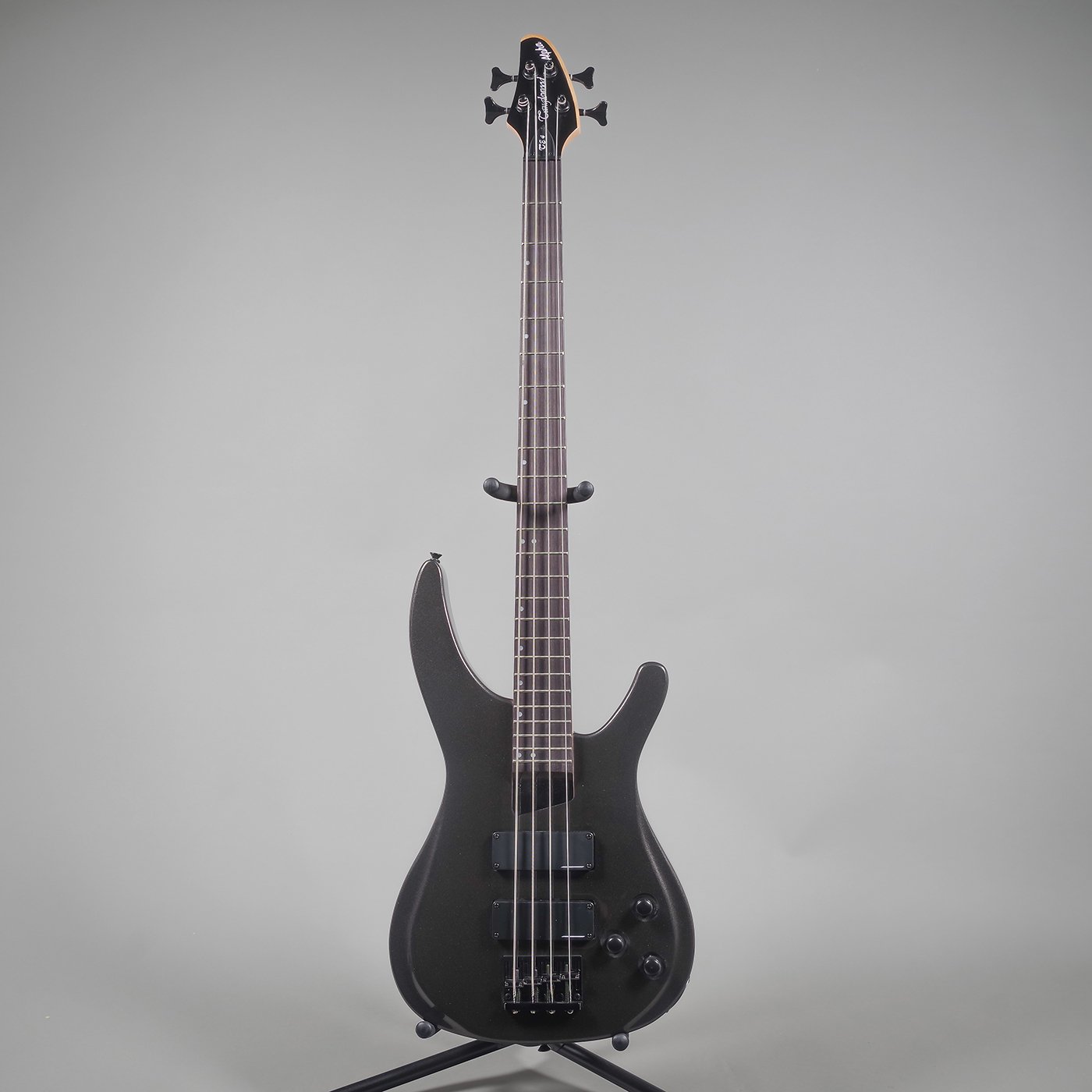 Tanglewood Alpha Electric Bass Guitar - Metallic Black-Tanglewood-Infinite Music
