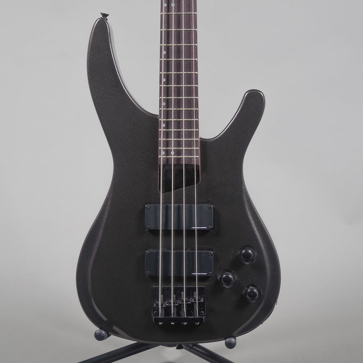 Tanglewood Alpha Electric Bass Guitar - Metallic Black-Tanglewood-Infinite Music