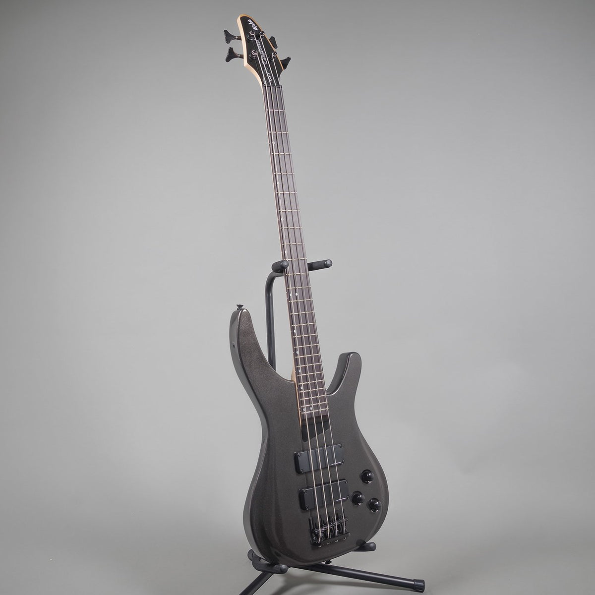 Tanglewood Alpha Electric Bass Guitar - Metallic Black-Tanglewood-Infinite Music