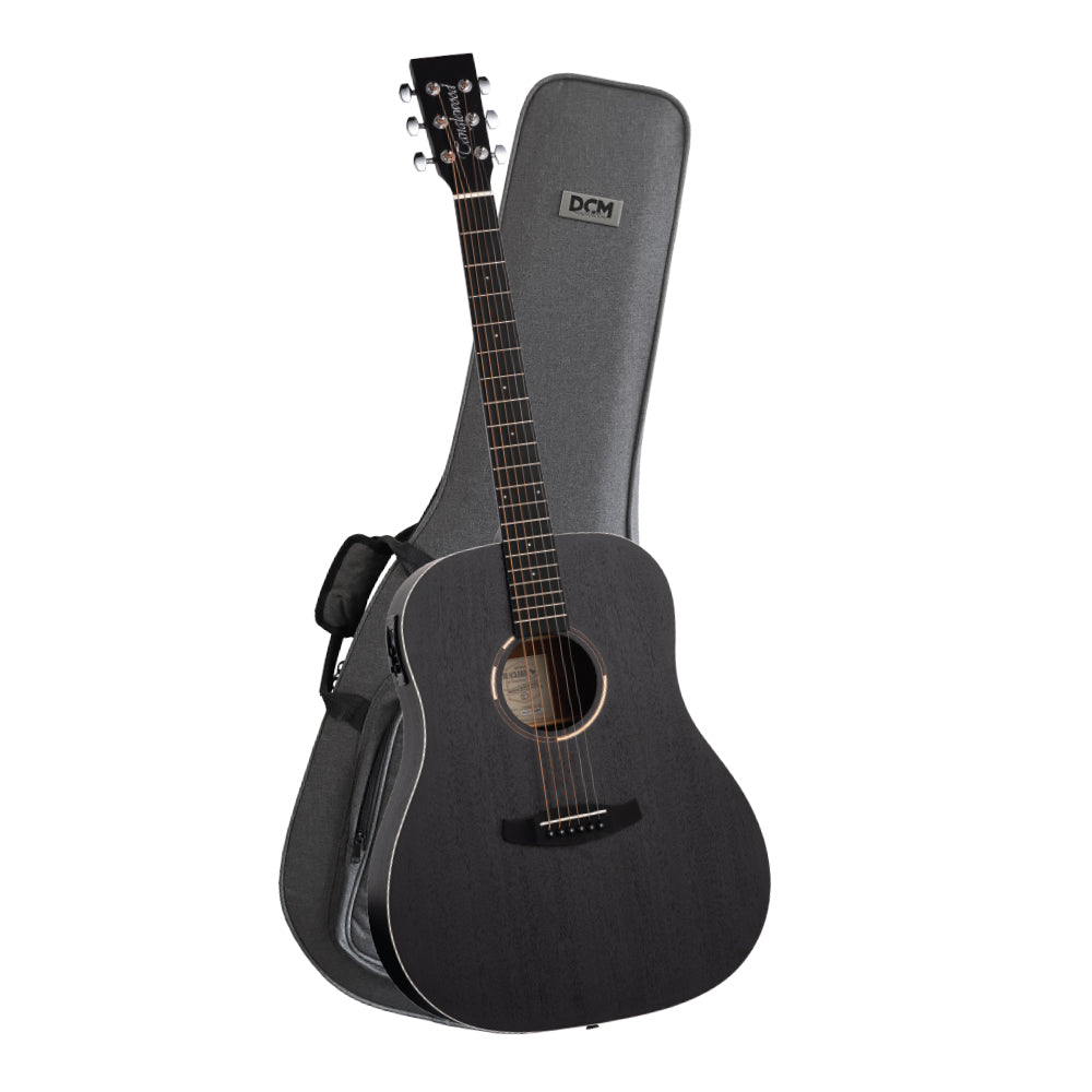 Tanglewood Blackbird Sloped Shoulder Dreadnought A/E Guitar Pack with DCM Premium Case (TWBBSDE-P)-Tanglewood-Infinite Music