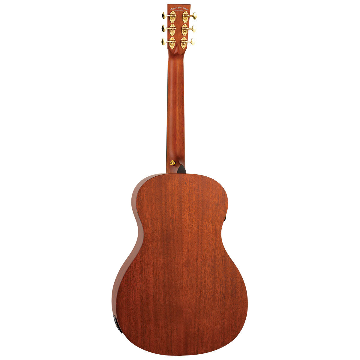 Tanglewood Elemental Solid Mahogany Top Parlour A/E Guitar [TE8-E-BL]-Tanglewood-Infinite Music