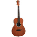 Tanglewood Elemental Solid Mahogany Top Parlour A/E Guitar [TE8-E-BL]-Tanglewood-Infinite Music