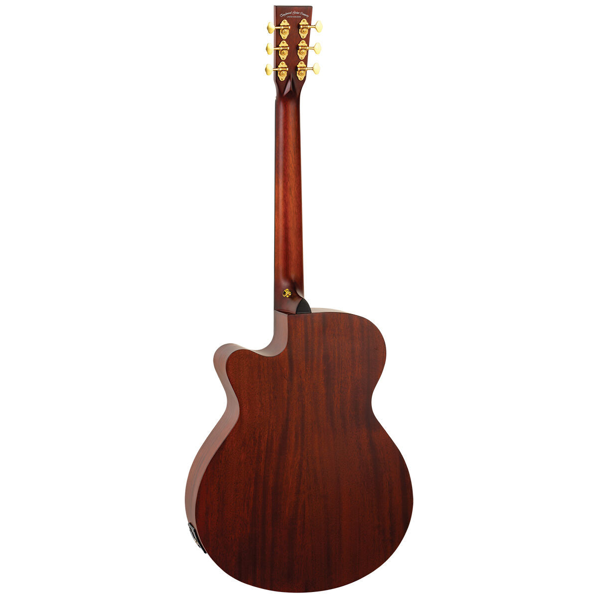 Tanglewood Elemental Solid Mahogany Top SuperFolk C/E Guitar W/- Pickup [TE4-CE-BL]-Tanglewood-Infinite Music