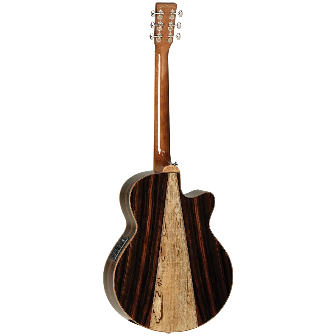 Tanglewood Java Superfolk Cutaway Electric LEFT-HANDED Acoustic Guitar - Natural-Tanglewood-Infinite Music