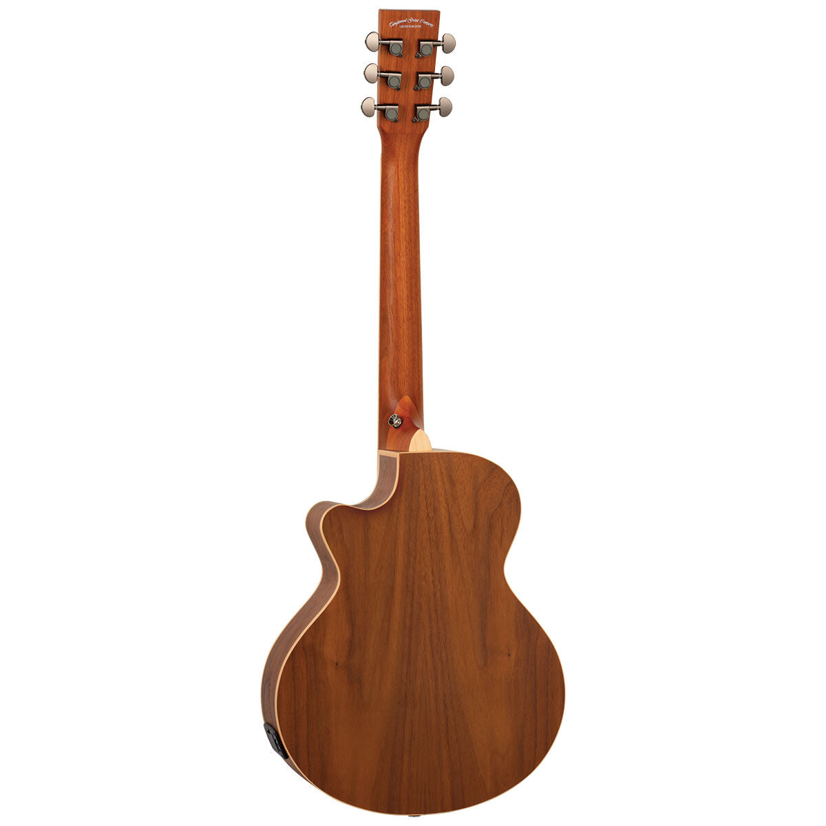 Tanglewood Reunion Pro All Figured Black Walnut Solid Top Traveller Super Folk C/E [TRU2-CE-AW]-Tanglewood-Infinite Music