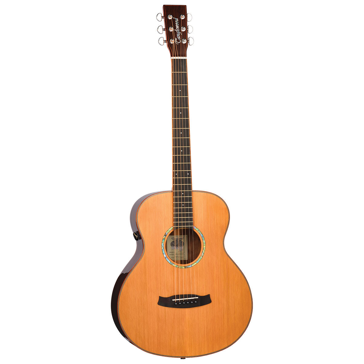 Tanglewood Rosewood Smart Mini Folk Acoustic/Electric Guitar with Enya Preamp System [TRS1-E]-Tanglewood-Infinite Music