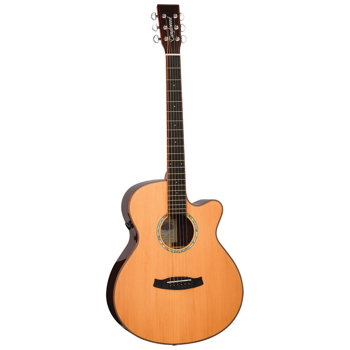 Tanglewood Rosewood Smart Super Folk C/E Acoustic Guitar with Enya Preamp System [TRS4-CE]-Tanglewood-Infinite Music
