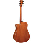 Tanglewood Strada Dreadnought Solid Top, Spruce/Mahogany Cutaway/Electric Guitar [TS5-CE-ST]-Tanglewood-Infinite Music