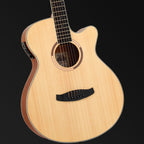 Tanglewood Strada Super Folk Solid Top, Spruce/Mahogany Cutaway/Electric Guitar [TS4-CE-ST]-Tanglewood-Infinite Music