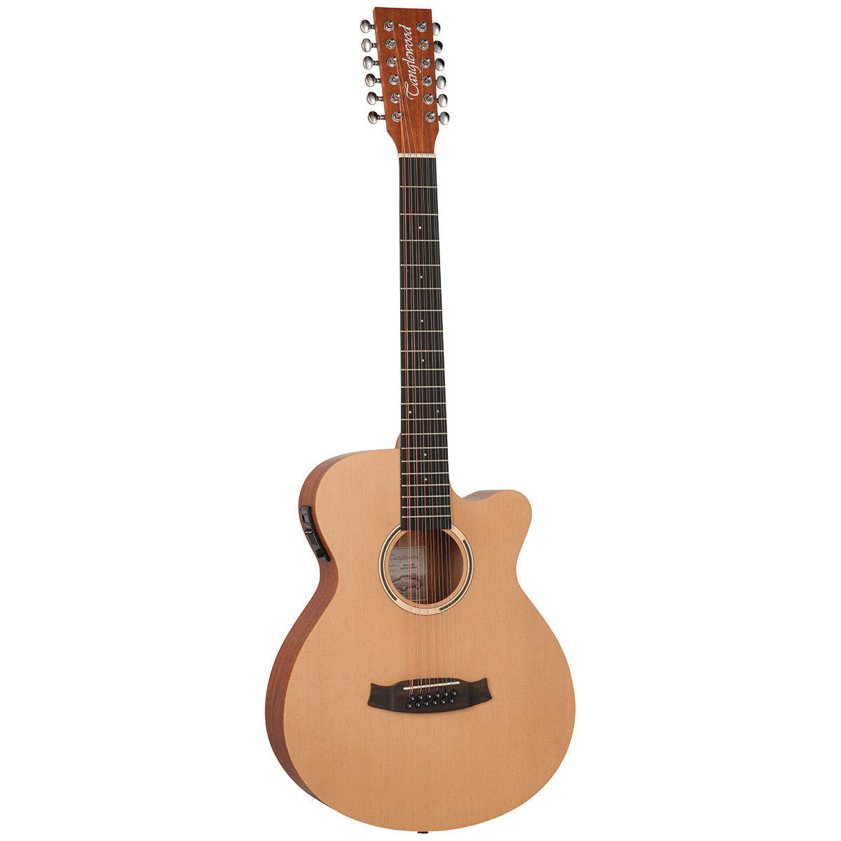 Tanglewood TR4-12-CE Roadster II Superfolk 12-String Cutaway With Pickup-Tanglewood-Infinite Music