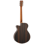 Tanglewood TRU4-CE-AE Reunion Pro Solid top all Ebony Super Folk C/E-Tanglewood-Infinite Music