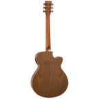 Tanglewood TRU4-CE-BW-LH Reunion Pro Solid Australian Red Cedar Top Super Folk C/E with Black Walnut B/S LEFT HAND-Tanglewood-Infinite Music