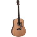 Tanglewood TRU5-HR / TRPRO-D-HR Reunion Pro Solid Australian Red Cedar Top Dreadnought with Hawaiian Rain Wood B/S-Tanglewood-Infinite Music