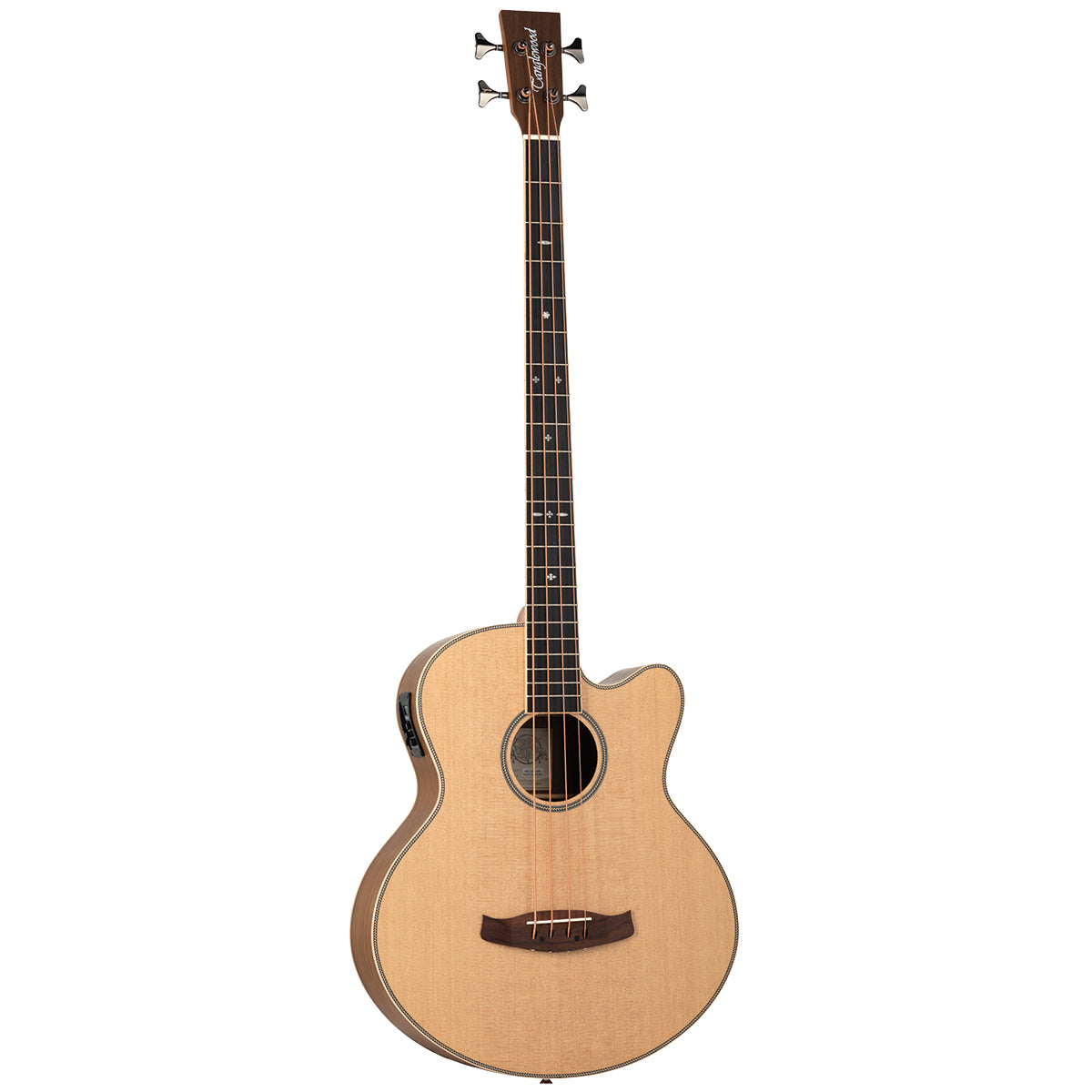 Tanglewood TRU7AB-CE-BW Reunion Pro Solid Australian Red Cedar Top Super Jumbo Acoustic Bass with Black Walnut B/S-Tanglewood-Infinite Music