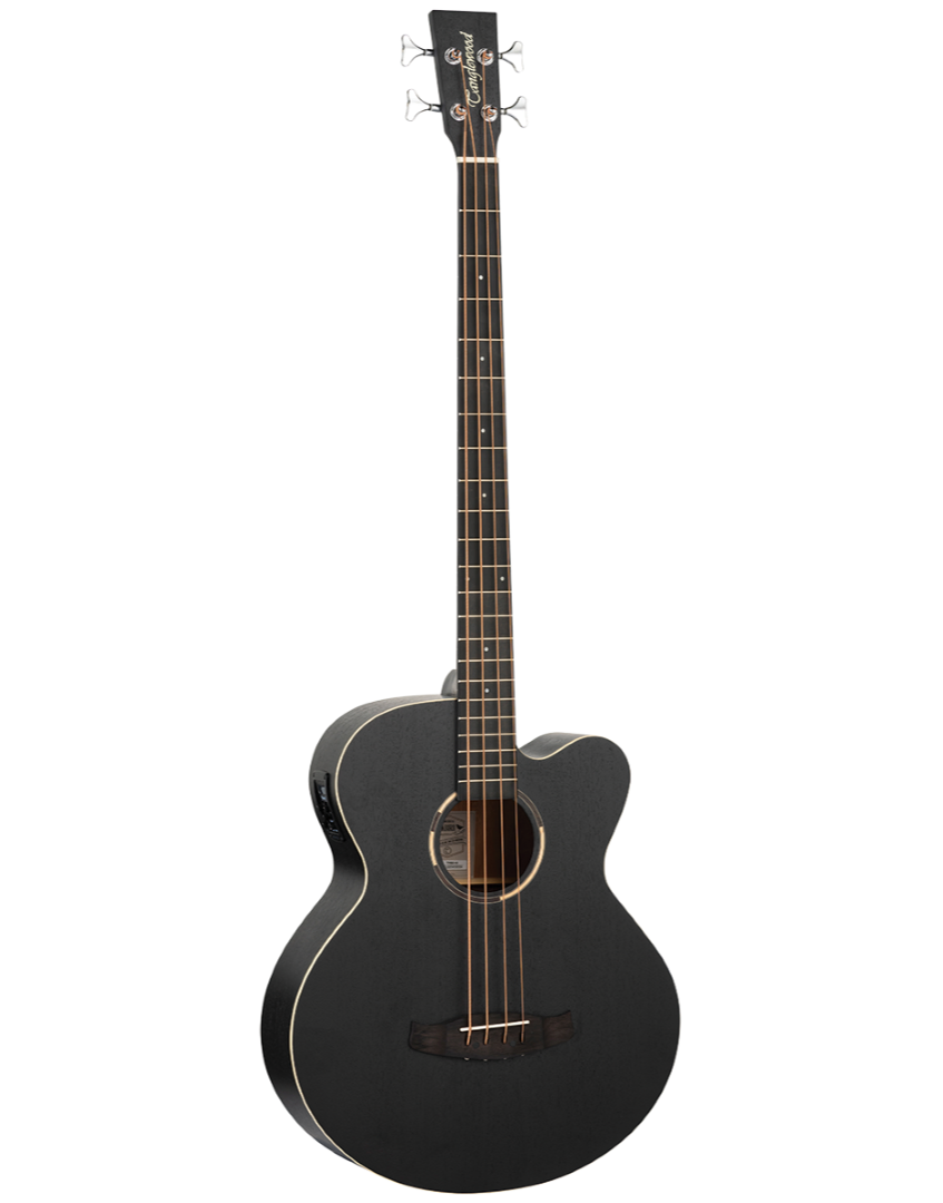 Tanglewood TWBBAB Blackbird Acoustic Bass Cutaway / Electric Smokestack Satin-Tanglewood-Infinite Music