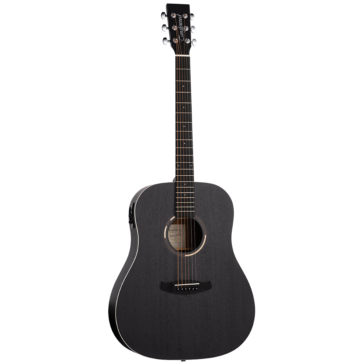 Tanglewood TWBBSDE Blackbird Sloped Shoulder Dreadnought A/E Smokestack Satin (TB5-SE)-Tanglewood-Infinite Music
