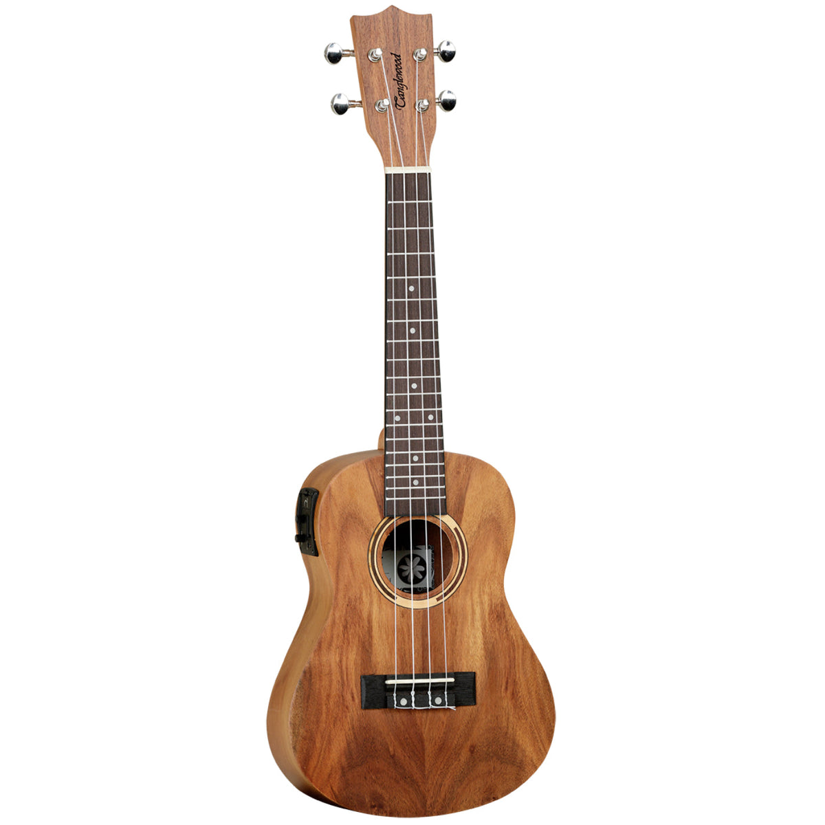 Tanglewood Tiare Concert Electric Ukulele - All Koa W/- Pickup & Bag-Tanglewood-Infinite Music