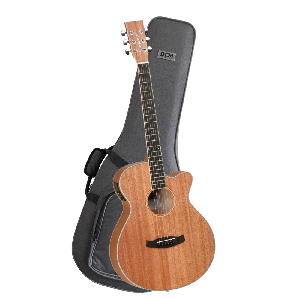 Tanglewood Union Super Folk C/E Guitar Pack with DCM Premium Case (TUN4-CE-PACK)-Tanglewood-Infinite Music