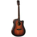 Tanglewood Winterleaf Pro Exotic Dreadnought C/E Koa W/ Premium Plus Pickup[TWX5-CE-K]-Tanglewood-Infinite Music