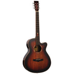 Tanglewood Winterleaf Pro Exotic Super Folk C/E Koa W/- Premium Plus Pickup [TWX4-CE-K]-Tanglewood-Infinite Music