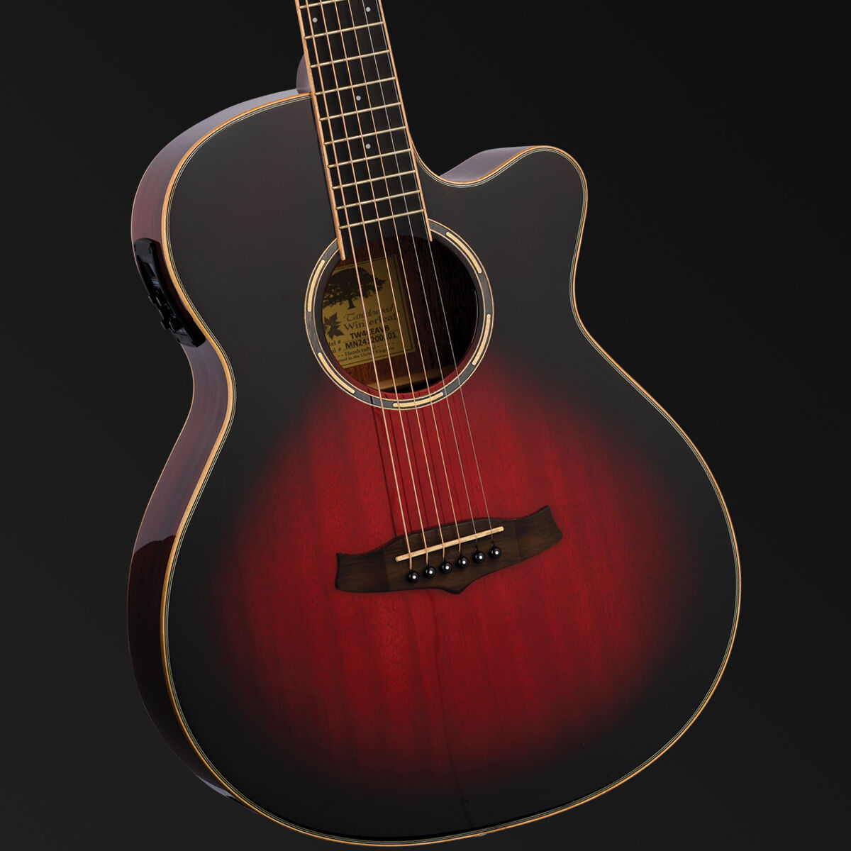 Tanglewood Winterleaf Pro Super Folk C/E Antique Vintage Burst [TWPRO4-CE-AVB]-Tanglewood-Infinite Music