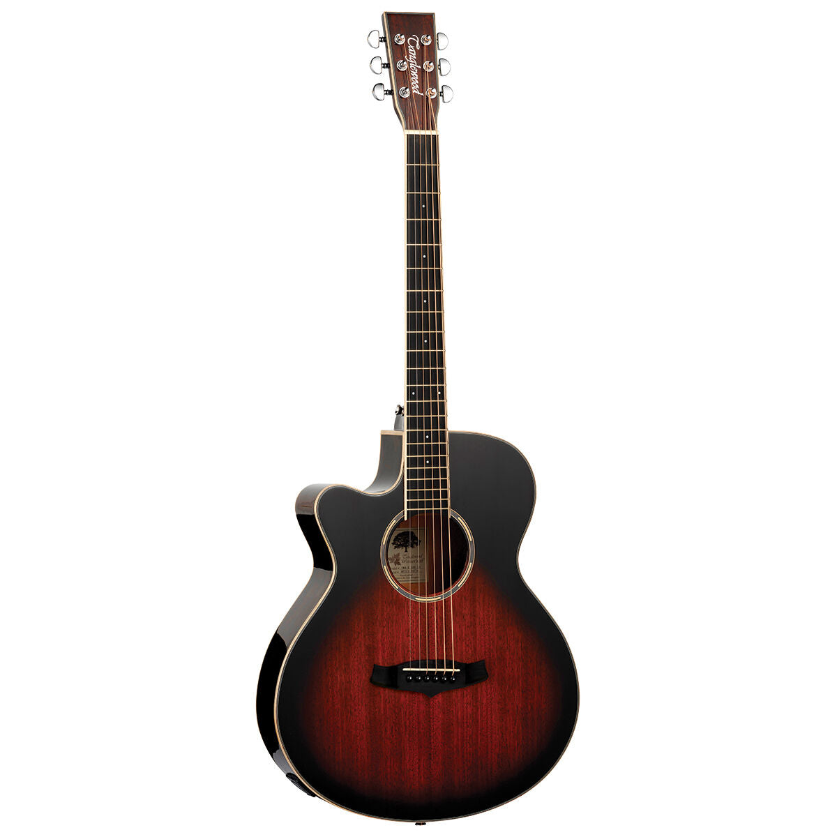 Tanglewood Winterleaf Pro Super Folk C/E LEFT HAND Antique Vintage Burst [TWPRO4-CE-AVB-LH]-Tanglewood-Infinite Music