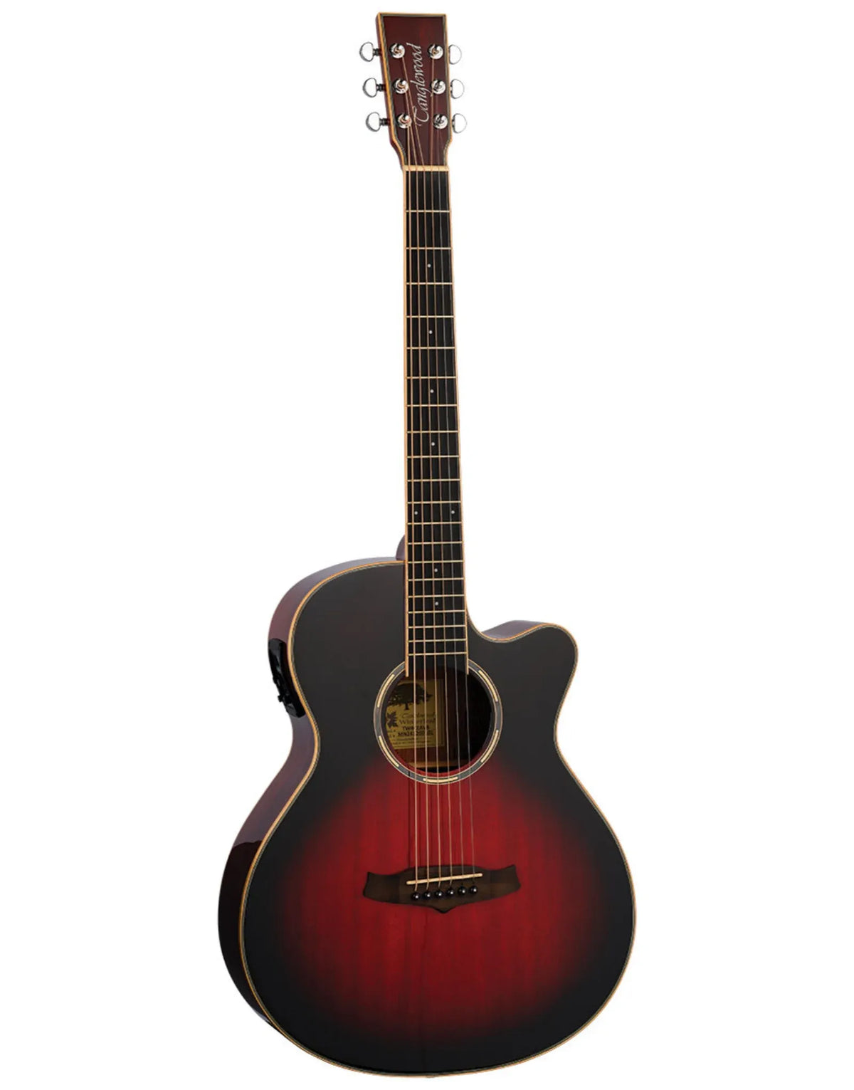 Tanglewood Winterleaf Pro Thinline Super Folk C/E Antique Vintage Burst w/- Pickup [TWPRO4-TL-CE-AVB]-Tanglewood-Infinite Music