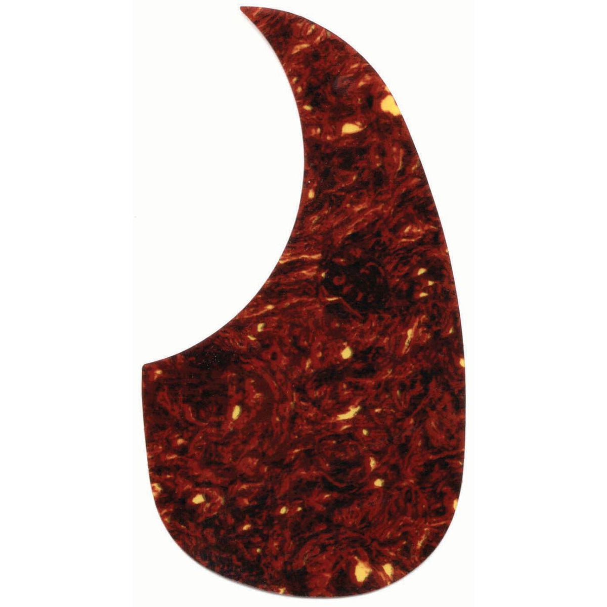 Teardrop Tortoiseshell Acoustic Guitar Scratch Plate-Ams-Infinite Music
